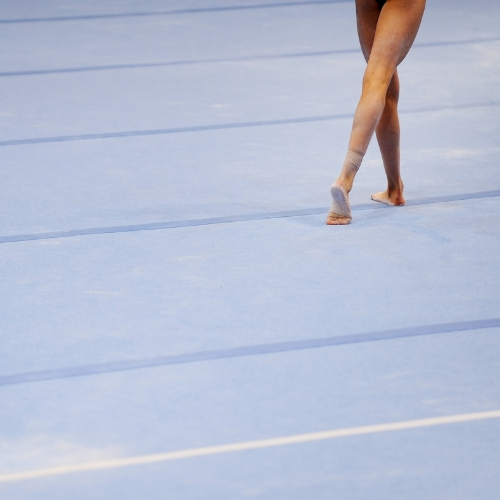 Routine mentale avant un exercice au sol